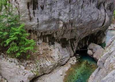 sentier martel, vue sur le verdon