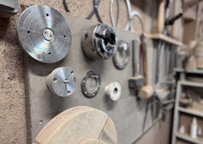 atelier Barda Aiguines de tourneur sur bois
