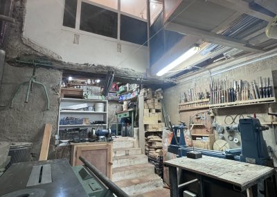 atelier Barda Aiguines de tourneur sur bois