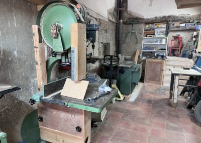 atelier Barda Aiguines de tourneur sur bois