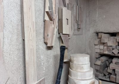 atelier Barda Aiguines de tourneur sur bois