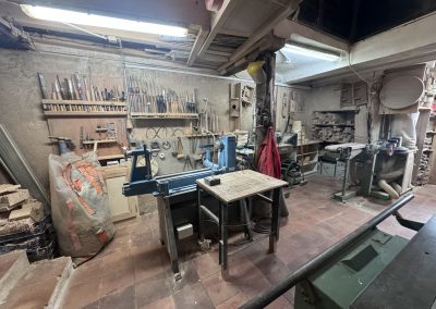 atelier Barda Aiguines de tourneur sur bois