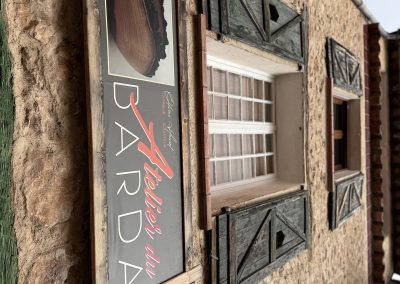 atelier Barda Aiguines de tourneur sur bois