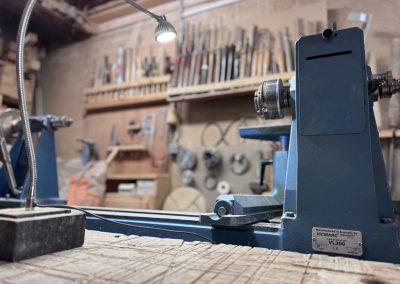 atelier Barda Aiguines de tourneur sur bois