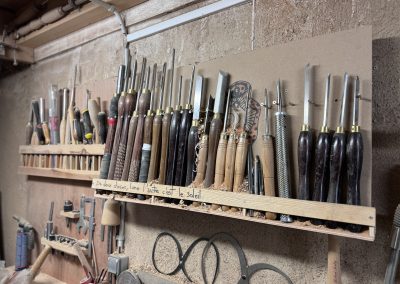 atelier Barda Aiguines de tourneur sur bois