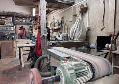 atelier Barda Aiguines de tourneur sur bois