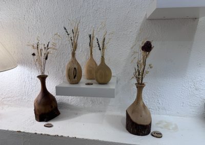 atelier Barda Aiguines de tourneur sur bois