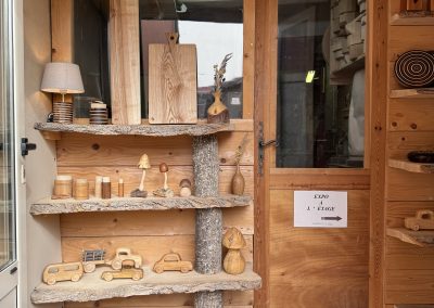 atelier Barda Aiguines de tourneur sur bois