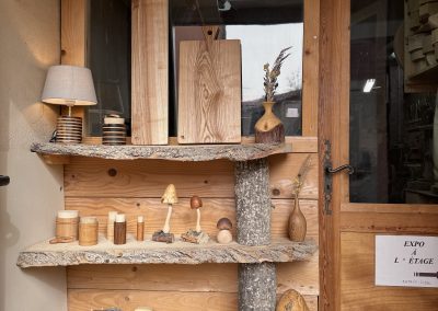 atelier Barda Aiguines de tourneur sur bois