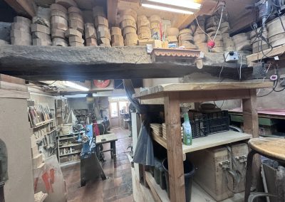 atelier Barda Aiguines de tourneur sur bois
