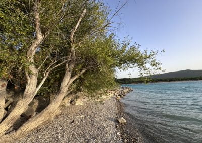 bord du lac sainte croix aux salles sur verdon