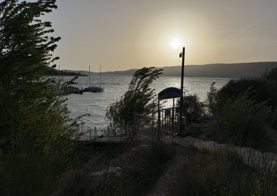 port des salles sur verdon au lac sainte croix a la tombe de la nuit
